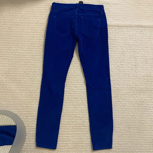 New with tags Blank NYC blue velvet skinny jeans - Picture 3 of 8